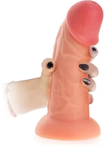 Wielkie dildo gruby 6 cm sztuczny penis na przyssawce - 74408254