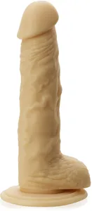 Realistyczne dildo giętki penis na przyssawce - 78345998