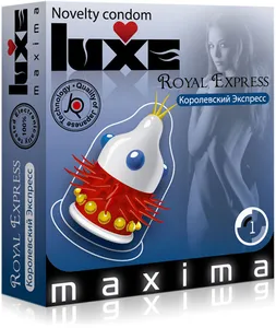 Luxe maxima royal express - prezerwatywy dla tych, których pociągają luksusowe doznania - 79967614