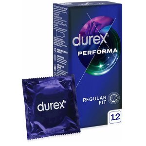 Durex Performa prezerwatywy z benzokainą dłuższy sex 12 szt - 71959534