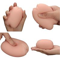 Dwustronny masturbator dla mężczyzn sztuczna pochwa - 77374708 - 3