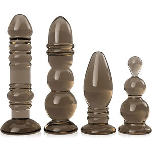 Zestaw analnych dildo korki i plugi do pieszczot anusa - 78088374