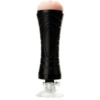 Duża sztuczna pochwa realistyczna cipka w tubie na przyssawce - 70294969 - 3