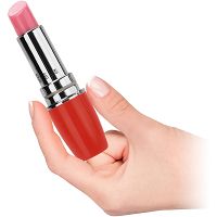 Oryginalny wibrator-szminka dyskretny mini masturbator dla pań - 74115948 - 3