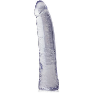 Żelowy sztuczny penis – elastyczne dildo do penetracji szparek – przezroczysty - 88968473