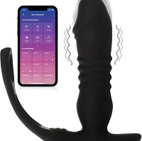 Masażer prostaty z pierścieniem 10 programów + aplikacja - 79568159 - 7