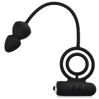 Korek analny z ringiem na penisa masażer anusa 10 funkcji 75837260 - 4