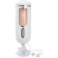 Masturbator z funkcją ssania wibrująca sztuczna pochwa cipka 72665078 - 4