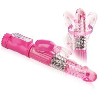 Wibrator rotacyjny z kulkami i królikiem 36 opcji wibracji – 71625322 - 4