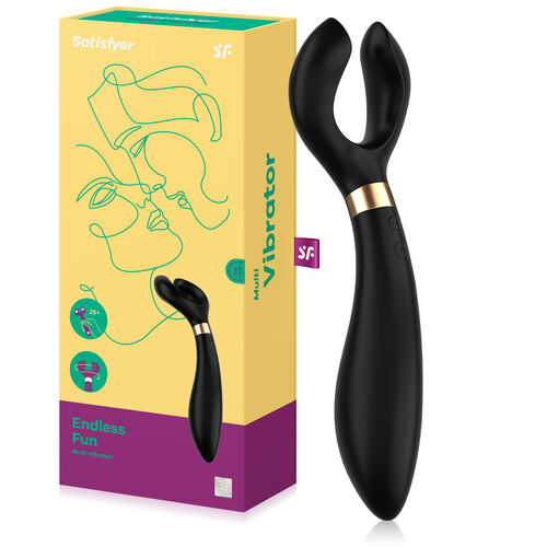 Satisfyer Endless Fun podwójny wibrator unisex - 72600388