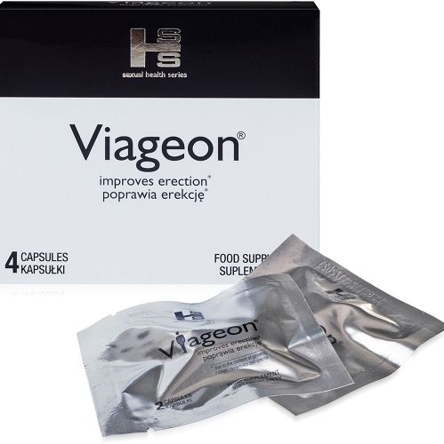 Suplement diety viageon poprawiający erekcję 4 kapsułki - 79518075