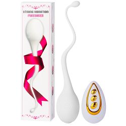 Wibrujące jajeczko plemnik biały 40 funkcji - 75622289