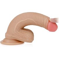 Rewolucyjne dildo penis z systemem innowacyjnej naturalności - 77668062 - 5