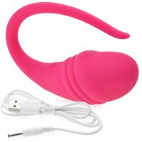 Wibrujące jajko stymulujące sterowane aplikacją - 9 funkcji - 72566182 - 4