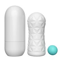 Biały masturbator męski super stymulacja sztuczna pochwa - 73687679 - 3