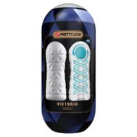Biały masturbator męski super stymulacja sztuczna pochwa - 73687679 - 7