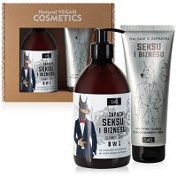 Wegański zestaw dla mężczyzn DOBERMAN żel+balsam - 71434049 - 2