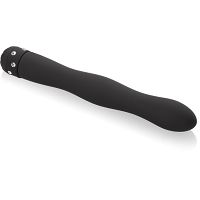 Stylowy wibrator z cyrkoniami piękny masturbator do waginy i analu - 77566834 - 2