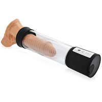 Automatyczna pompka do penisa, 3 poziomy zasysania, mocna erekcja, trening powiększający - 79626619 - 3