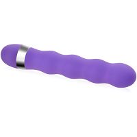 Falisty wibrator do pochwy i anusa masażer z mocną wibracją - 77700273 - 2