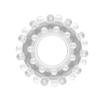 Zestaw przezroczystych pierścieni erekcyjnych 3x cock ring - 77592263 - 8