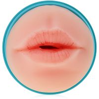 Dyskretny masturbator w tubie 2w1 dwustronny tunel rozkoszy sztuczna pochwa i usta - 75211637 - 4