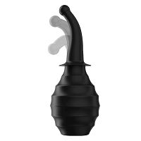Czarny irygator gruszka do lewatywy do seksu analnego 330 ml - 72303103 - 3