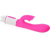 Elastyczny wibrator z języczkami pieszczącymi łechtaczkę - 36 funkcji + 2 silniki - 74531287 - 2