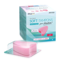 Tampony gąbeczki do używania podczas seksu SOFT TAMPONS MINI 3 szt - 72165692