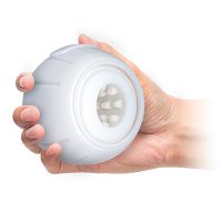 Dyskretny masturbator z wypustkami 6 opcji wibracji - 71720001 - 3