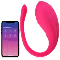 Różowe jajeczko stymulujące 9 opcji + aplikacja - 77232716 - 3