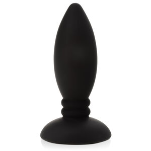 Silikonowy korek analny 7 cm anal plug z kryształkiem - 77351760