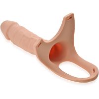 Strap-on z realistycznym penisem 15cm  i regulowanym pasem - 71085938 - 2