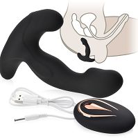 Masażer prostaty wibrator analny 12 sex funkcji + pilot - 76373262 - 5