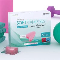 Tampony gąbeczki do używania podczas seksu SOFT TAMPONS 50 szt - 71205410 - 3