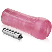 Soczysta żelowa pochwa wibrująca ciasna cipka - 59235307 - 2