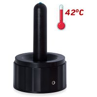 Podgrzewany masturbator dla mężczyzn sztuczna pochwa róża - 75528707 - 4