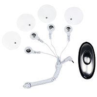 Zestaw do elektrostymulacji z 4 elektrodami BDSM - 73174830 - 2