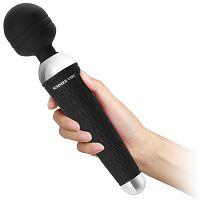 Silikonowy masażer - wibrator 10 programów - podświetlany led - 72389837 - 3