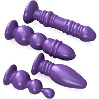 Zestaw analnych dildo korki i plugi do pieszczot anusa - 76531120 - 2