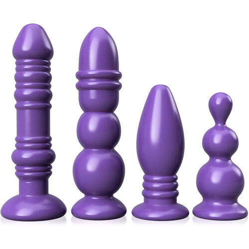 Zestaw analnych dildo korki i plugi do pieszczot anusa - 76531120