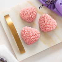 LaQ naturalne mydło glicerynowe serce na walentynki 120g - 76898028 - 4