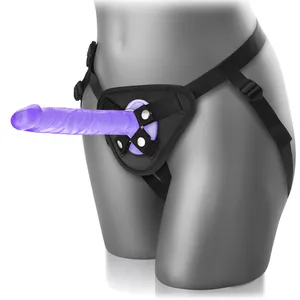 Strap-on analny waginalny żelowe dildo 13 cm sztuczny penis dla par - 76660587
