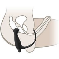 Masażer prostaty 10 programów + ring na penisa lub jądra – 72271382 - 3