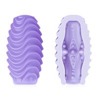 Fioletowy dyskretny masturbator męski jajko sztuczna pochwa -77745732 - 2