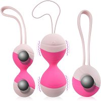 Kulki gejszy do ćwiczeń mięśni kegla i masażu erotycznego zestaw - 73290638 - 4