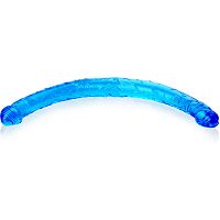 Double dong 45cm żelowy giętki drążek lesbijski - lbb 040015n - 2