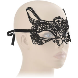 Koronkowa maska na oczy - uwodzicielska i tajemnicza sex kocica - 74196514