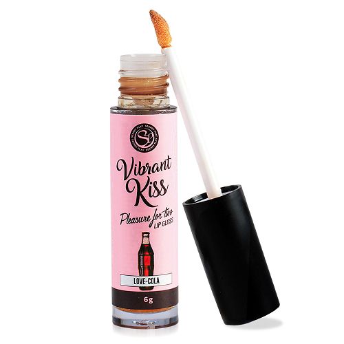 Vibrant Kiss Cola smakowy błyszczyk wibrator w płynie - 77178575