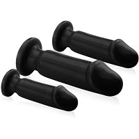 3 dilda analne zestaw korków do anusa plugi różnej wielkości – 74073790 - 2